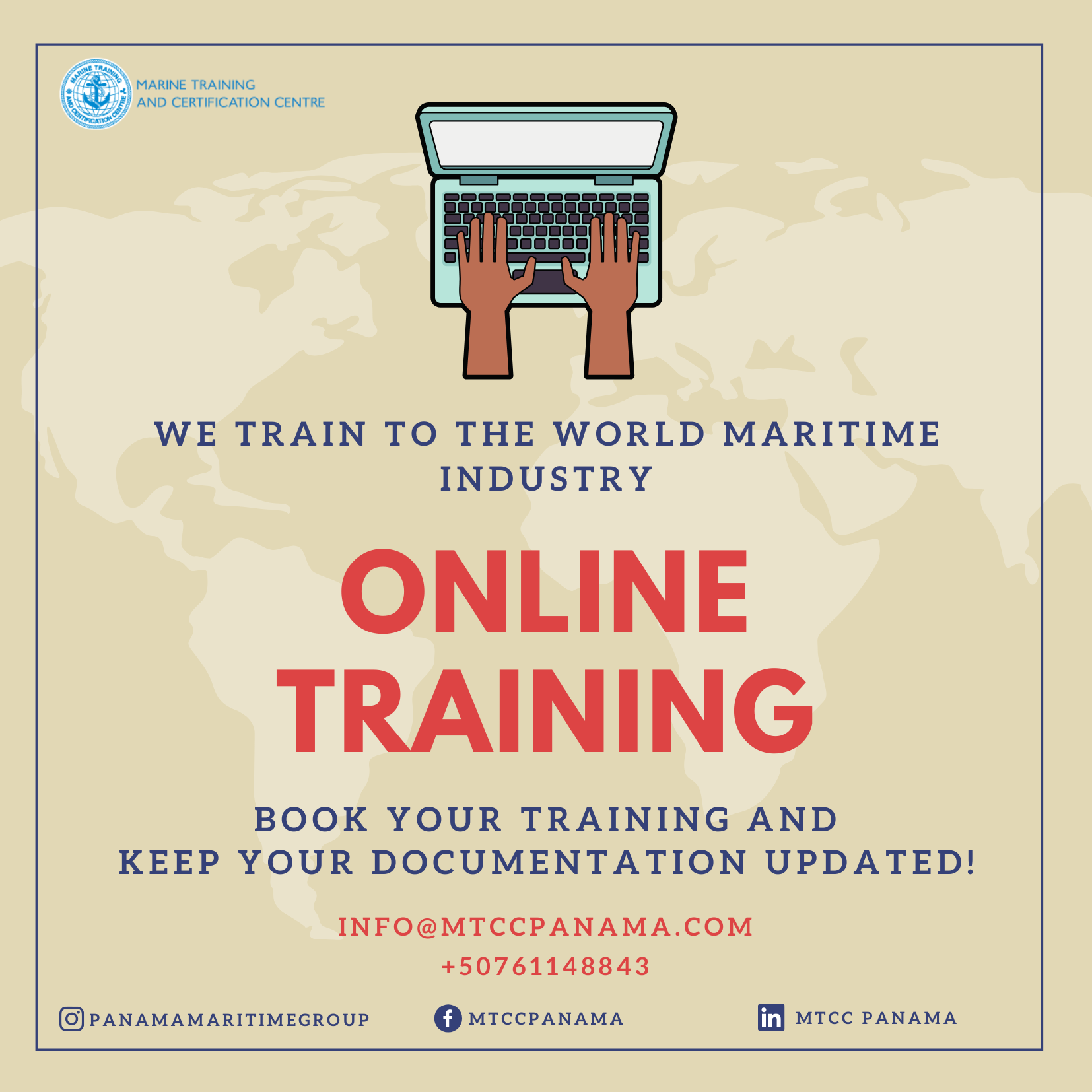 Training Online Marine Training and Certification Centre Inc.